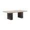 Armen Living Abbey Concrete and Gray Oak Wood Coffee Table LCAJCOGR - alternate 2